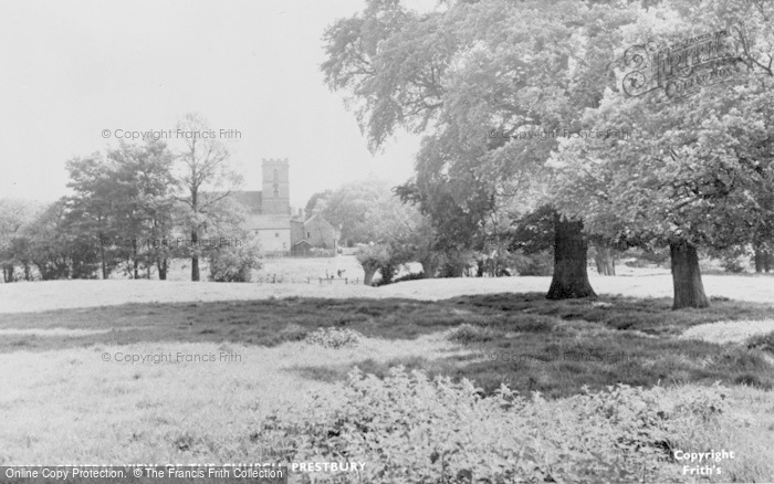 Photo of Prestbury, A View Of The Church c.1955