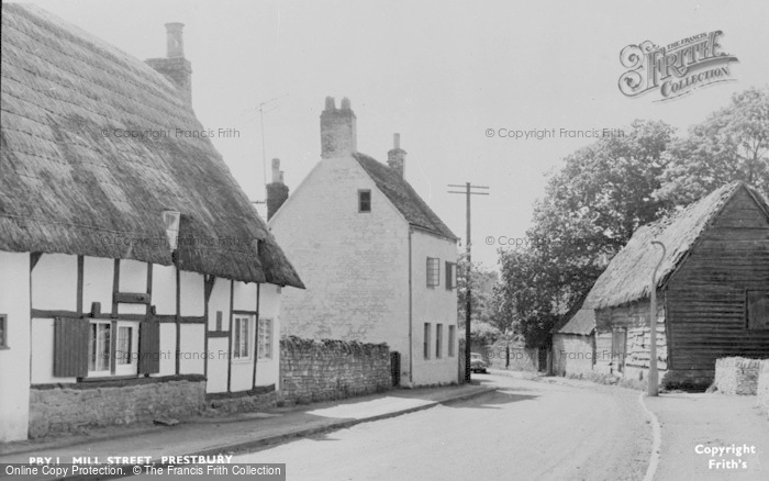 Photo of Prestbury, Mill Street c.1955