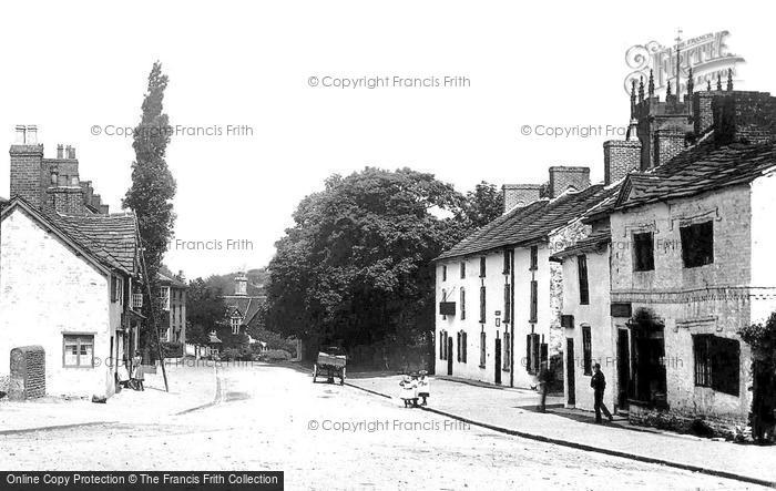 Photo of Prestbury, Old Houses, High Street 1896