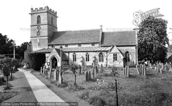 Photo of Prestbury, St Mary's Church c.1960