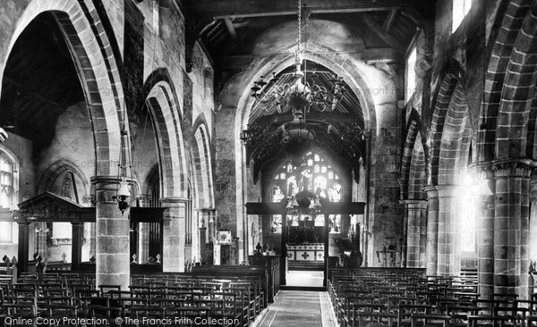 Photo of Prestbury, The Church Interior 1896