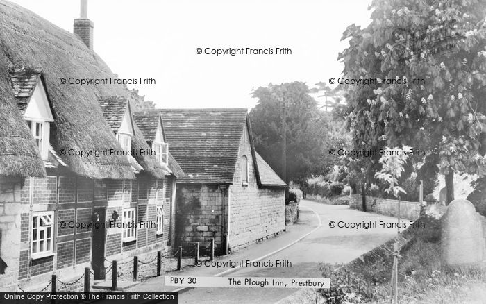 Photo of Prestbury, The Plough Inn c.1960