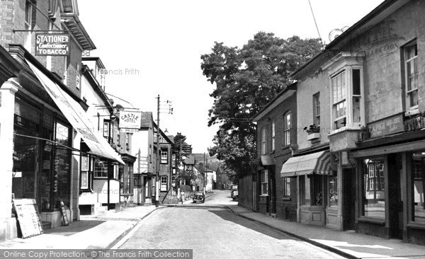 Photo of Presteigne, High Street c.1955