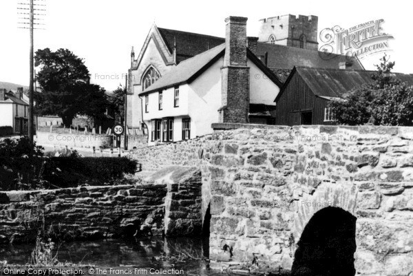 Photo of Presteigne, Lugg Bridge c.1955