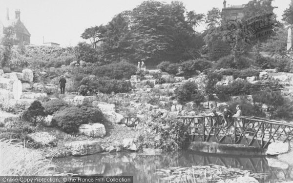 Photo of Preston, Avenham Park, The Rock Gardens c.1955