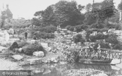 Avenham Park, The Rock Gardens c.1955, Preston