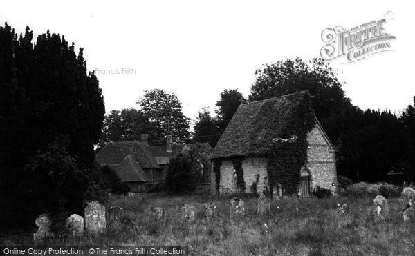 Photo of Preston Candover, Old Church c.1955