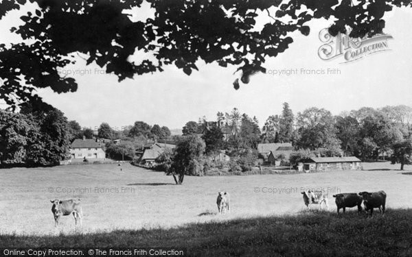 Photo of Preston Candover, The Village From The North West c.1955