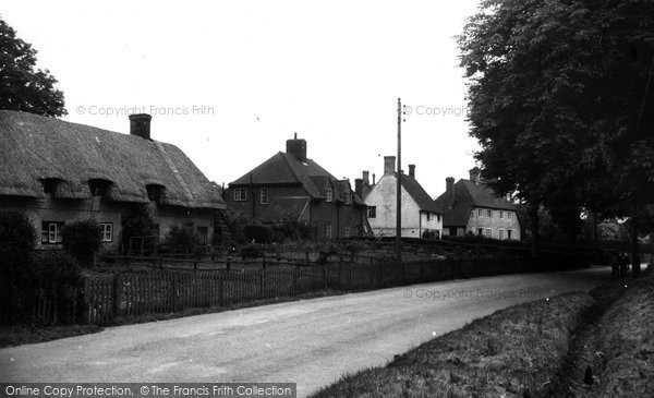 Photo of Preston Candover, Village c.1955