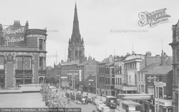 Photo of Preston, Church Street c.1960