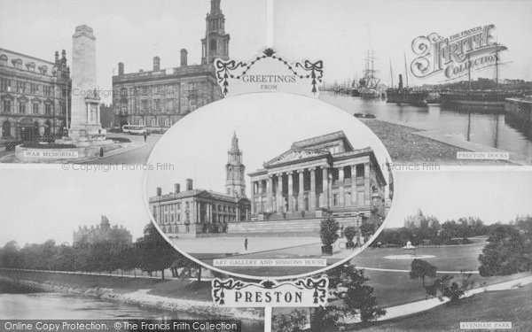 Photo of Preston, Composite c.1900