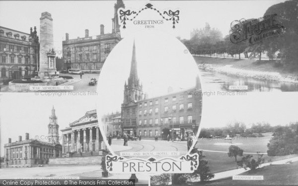 Photo of Preston, Composite c.1900