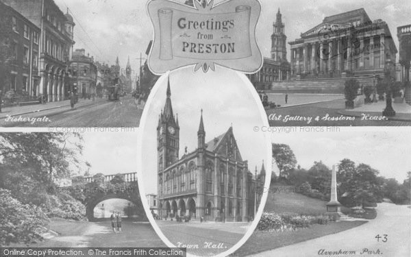 Photo of Preston, Composite c.1925