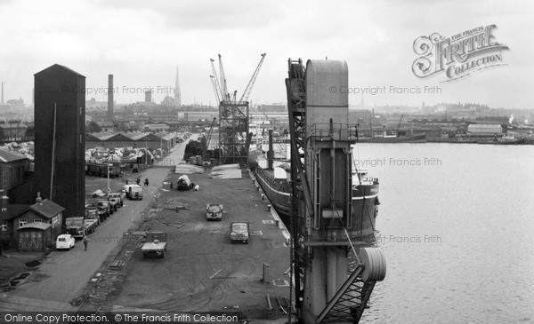 Photo of Preston, Dock, North Side c.1960