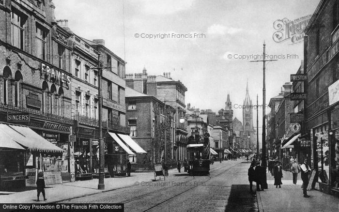 Photo of Preston, Fishergate 1913