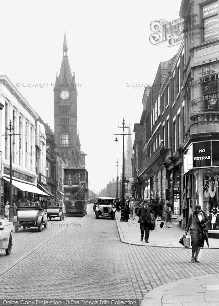 Photo of Preston, Fishergate 1929