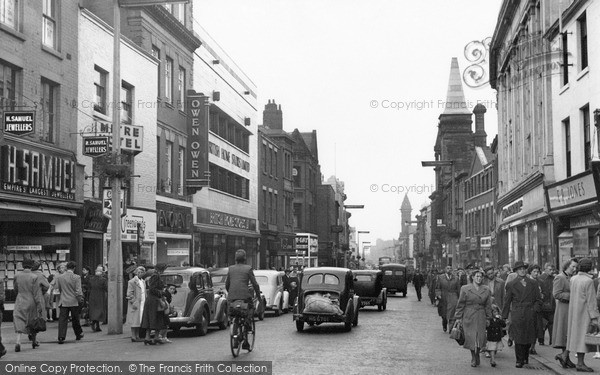 Photo of Preston, Fishergate 1952