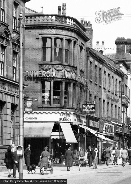 Photo of Preston, Fishergate c.1955