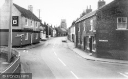 Main Street And Church c.1960, Preston
