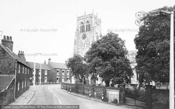 Photo of Preston, Main Street And Parish Church c.1965