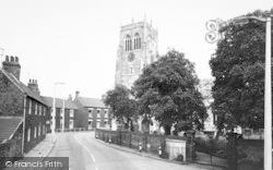 Main Street And Parish Church c.1965, Preston