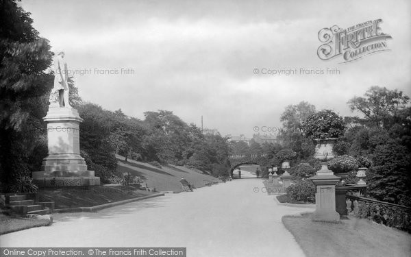 Photo of Preston, Miller Park, Derby Walk 1893