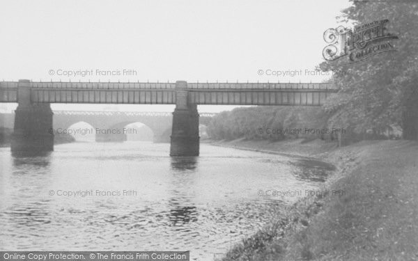 Photo of Preston, Miller Park, The River Ribble c.1960