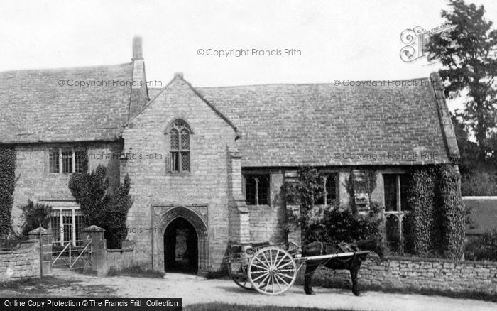 Photo of Preston Plucknett, Horse And Cart At Abbey Farm 1900