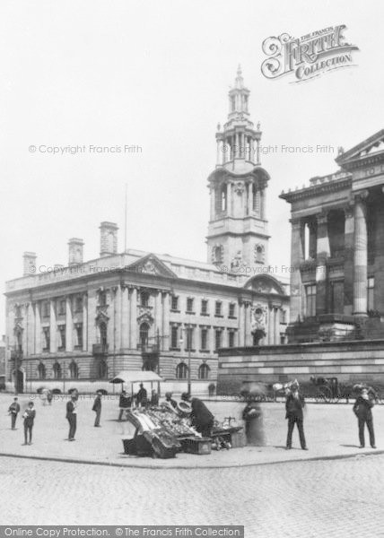 Photo of Preston, Sessions House And Market Square 1906