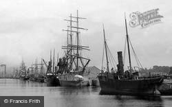 Ships In The Docks 1893, Preston