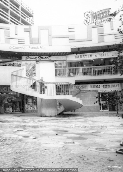 Photo of Preston, St George's Shopping Centre, Shopfronts c.1965