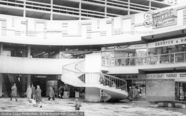Photo of Preston, St George's Shopping Centre, Shoppers c.1965