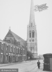 St Walburge's Church c.1960, Preston