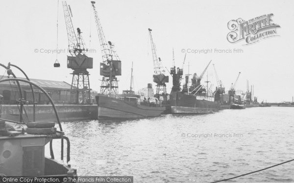 Photo of Preston, The Docks c.1955