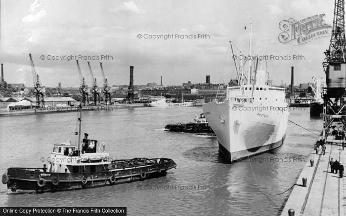 Photo of Preston, The Docks c.1965