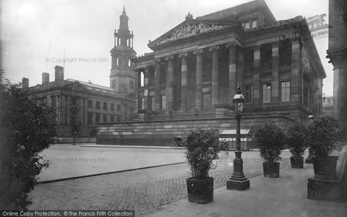 Photo of Preston, The Library, Museum And Sessions House 1913