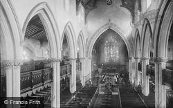 The Parish Church, Interior 1893, Preston