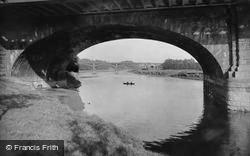 The River Ribble And Railway Bridge 1926, Preston