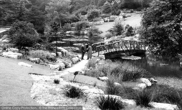 Photo of Preston, The Rockery, Miller Park c.1960