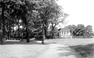 Preston, the Theatre-style Bandstand, Moor Park c1960