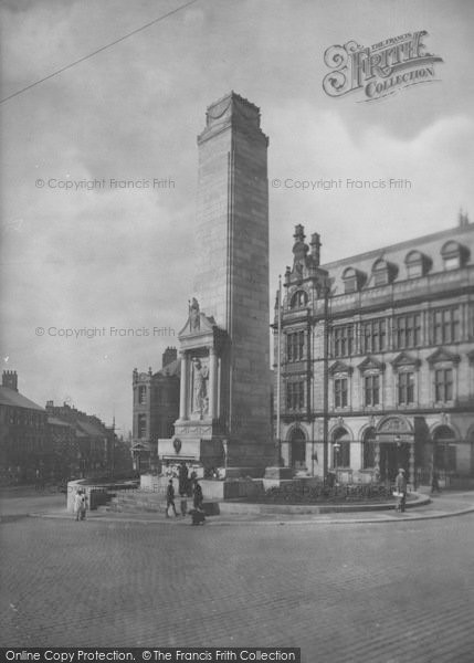 Photo of Preston, The War Memorial 1926