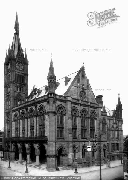 Photo of Preston, Town Hall 1893