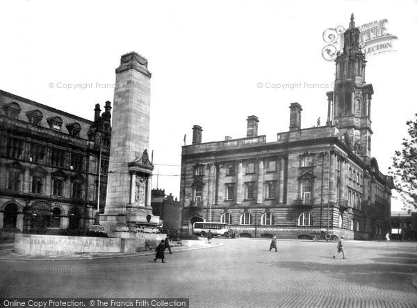 Photo of Preston, War Memorial 1926