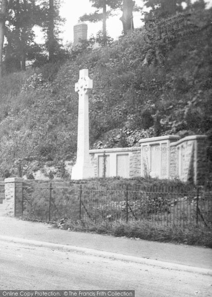 Photo of Preston, War Memorial, Penwortham Hill 1921