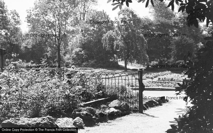 Photo of Prestwich, Heaton Park, Entrance To The Rose Garden c.1955