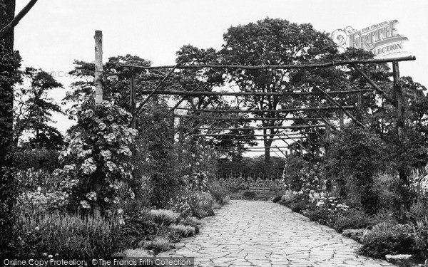 Photo of Prestwich, Heaton Park, Old English Garden c.1955