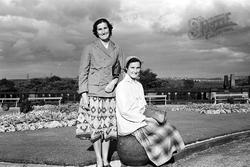 Heaton Park, Two Ladies c.1957, Prestwich