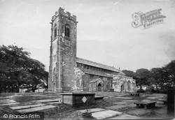 St Mary's Church c.1885, Prestwich