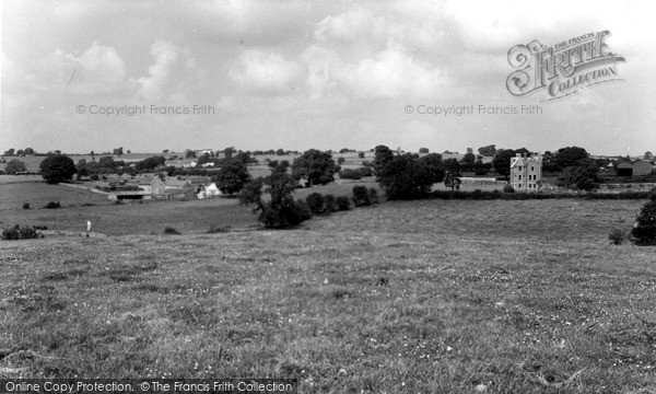 Photo of Priddy, The Village From The Batch c.1960
