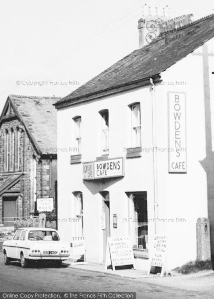 Photo of Princetown, Bowdens Cafe c.1960